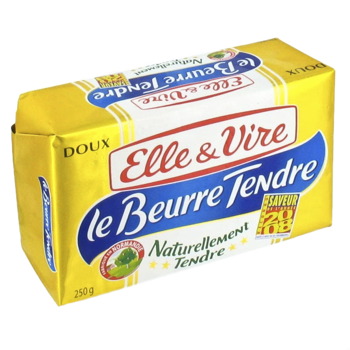 Beurre Tendre Elle & Vire Doux 250g