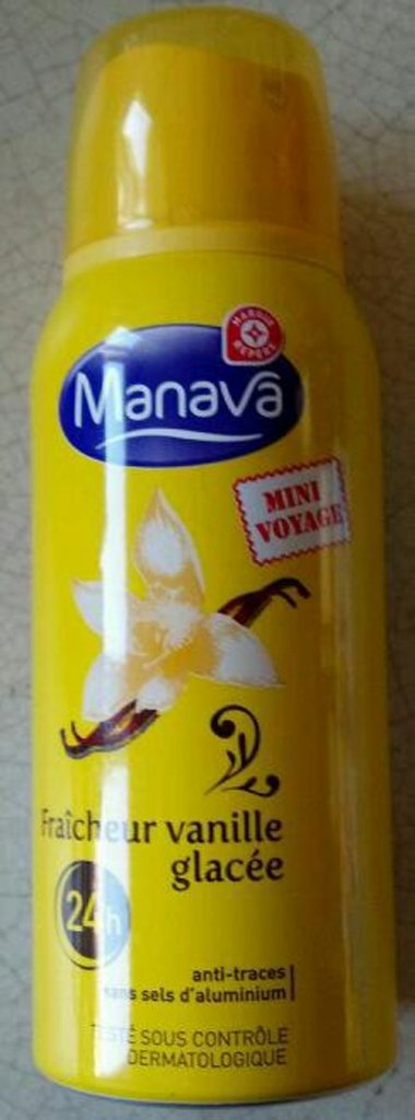 Déodorant Manava Vanille minivoyage 100ml