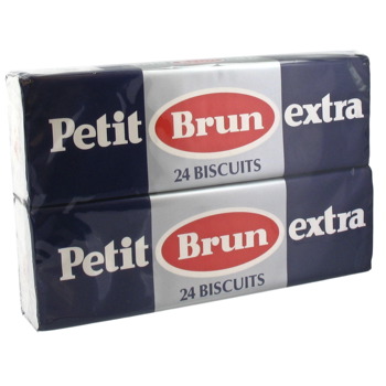 Petits bruns extra - 24 biscuits 2 x 150g