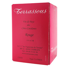 Vin rouge de pays Terrassous Bag in box 5l