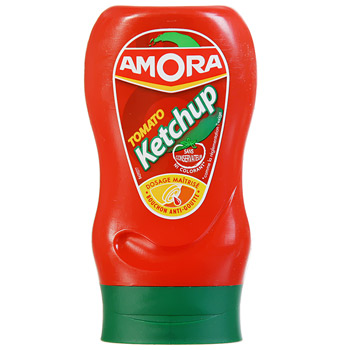 Ketchup nature Amora flacon souple 280g