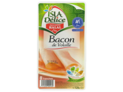 Bacon de dinde tranche Halal ISLA DELICE, 120g