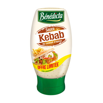 Benedicta oh ouizz sauce kebab 265g 