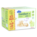 Auchan baby confort + pack change mini 3/6kg x68 taille 2