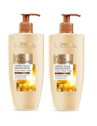 L'Oréal Paris Body Expertise Huile Extraordinaire Crème Réparatrice Soin pour Corps 250 ml - Lot de 2