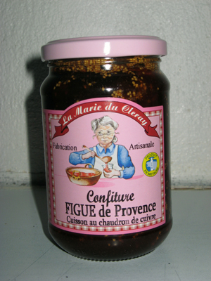 Confiture de figue de Provence LA MARIE DU CLERAY, 350g