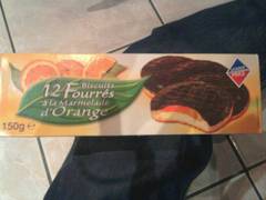 12 biscuits fourrés à la marmelade d'orange 1...