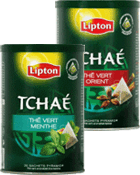 Tchaé - Thé Vert Orient & Tchaé - Thé vert Menthe