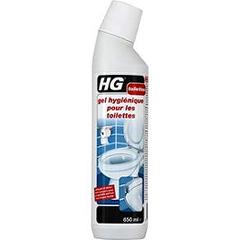 HG Gel Hygiénique pour les Toilettes 650 ml - Lot de 3