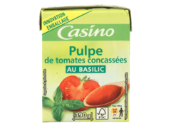 Pulpe de tomates Basilic