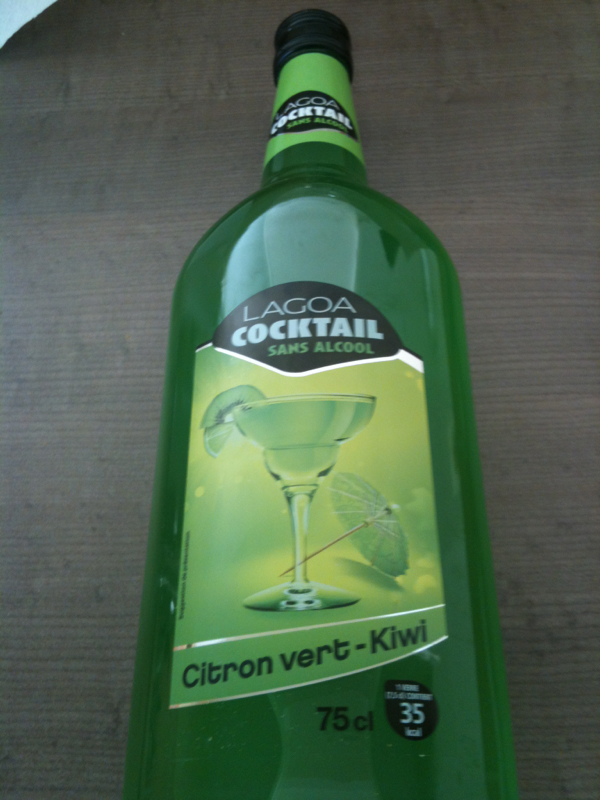 Aperitif Lagoa Cocktail Citron vert kiwi s/alcool 75cl