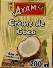 Creme de coco AYAM, 200ml
