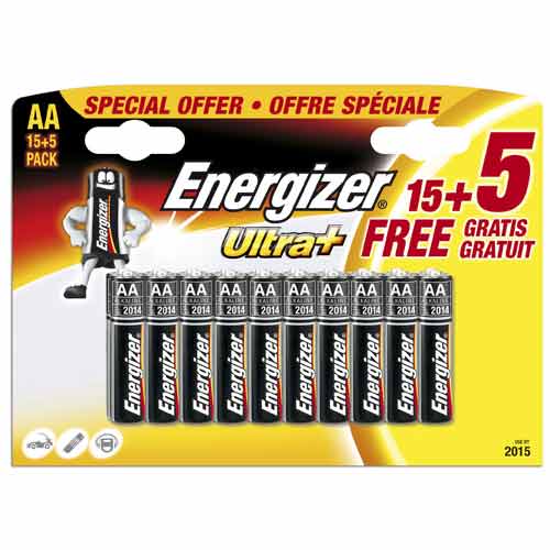 Piles ultra LR06 Energizer 15
