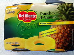 Tranches d'ananas