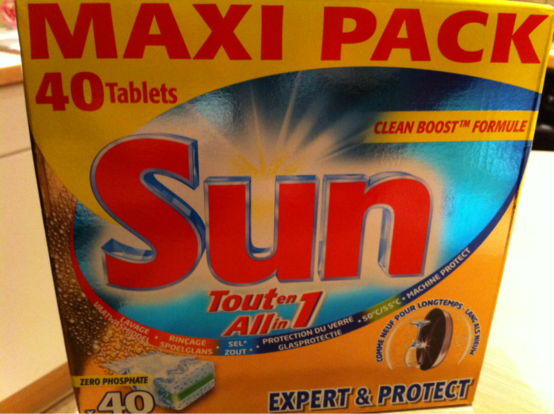 SUN tout en un expert&protection clean boost boîte de 40 doses