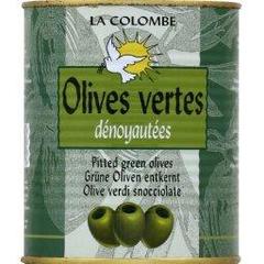 Olives vertes denoyautees, la boite, 850ml
