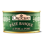 Pate Basque au foie de porc OROCBAT, 185g