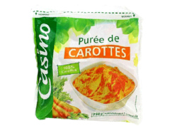 Puree de carottes portionnable