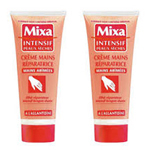 Mixa Intensif peaux seches mains antidessechement 2X100ml