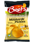 Chips saveur moutarde pickles 125g