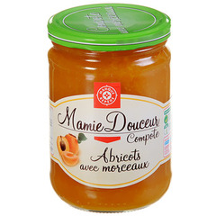 Compote abricots Mamie Douceur 600g