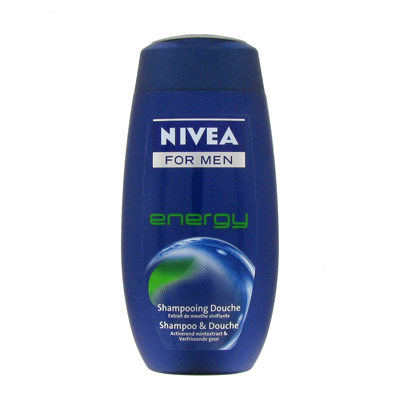 Shampooing douche Energy NIVEA FOR MEN, 250ml