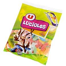Bonbons gelifies Lucioles U, 250g