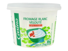 Fromage blanc veloute Casino 1 Kg