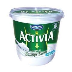 ACTIVIA fromage blanc nature au bifidus actif, 850g