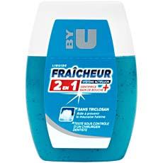 Dentifrice liquide 2 en 1 fraicheur By U flacon 75ml