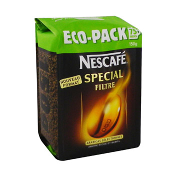 special filtre eco pack nescafe 150g