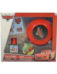 DISNEY Cars Coffret Cadeau Eau de Toilette 30 ml + Frisbee + Porte-Clés + Stickers