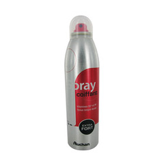 Auchan spray coiffant fixation extra forte 250ml