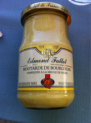 Moutarde de Bourgogne EDMOND FALLOT, pot de 210g