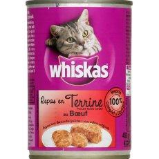 Aliment pour chat Delice au boeuf WHISKAS, 400g