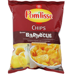Chips Pom'Lisse barbecue 135g