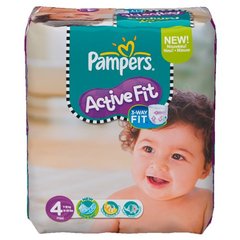 Pampers Active Fit Size 4 (Maxi) Monthly Pack - 168 Nappies