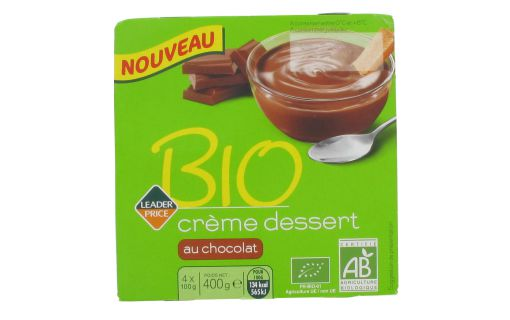 Crème dessert chocolat 4x100g