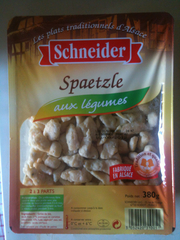 Schneider Spaetzle aux légumes 380g