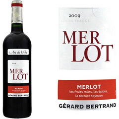 Merlot - Vin de Pays d'Oc - Art de Vivre - Gerard Bertrand