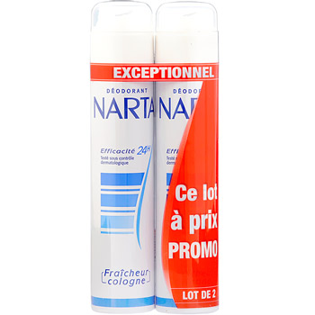 Narta deodorant fraicheur cologne 2x200ml