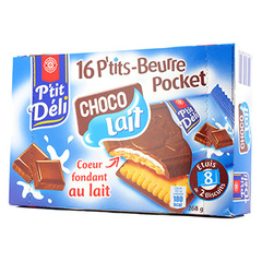 Biscuit P'tit Beurres chocolait P'tit Deli 268g
