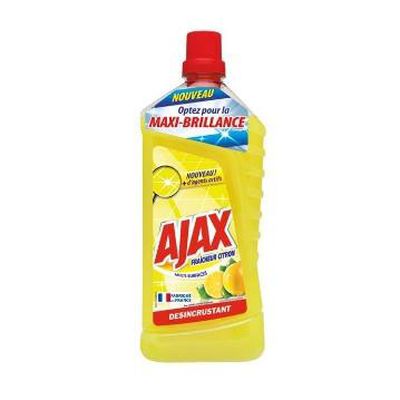 Ajax, Nettoyant fraicheur citron, le flacon de 1,25 l
