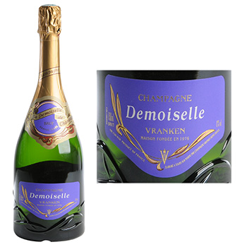 Champagne brut Demoiselle Vranken- grande cuvee 1 x 75ml