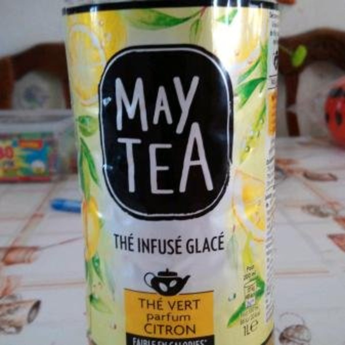 the infuse glace saveur citron pet maytea 1l