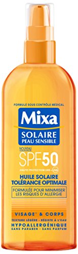 Huile solaire visage & corps FPS 50 - Solaire Peau Sensible