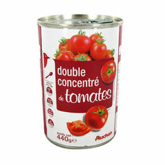 Auchan double concentre de tomates 440g