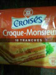 Fromage Emmental Les Croises Tranche fondu x10