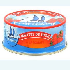 Miettes de thon à la tomate PETIT NAVIRE, 250g