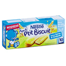 Nestlé Bébé Mon 1er P'tit Biscuit, dès 10 mois la boite de 32 biscuits - 180 g